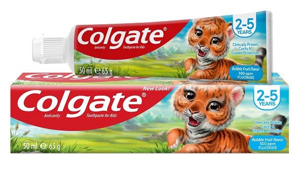ZP Colgate 2-5let dětská 50ml | Kosmetické a dentální výrobky - Dentální hygiena - Zubní pasty